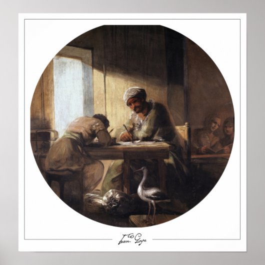 Poster d'art Francisco Goya Zedign #258 (Devant)