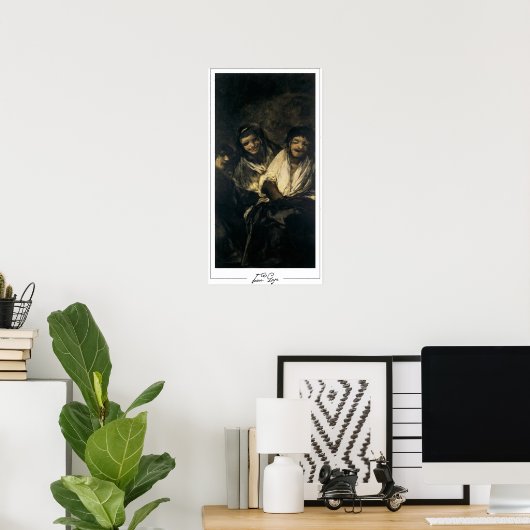 Poster d'art Francisco Goya Zedign #433 (Bureau à domicile)
