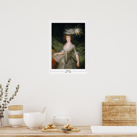 Poster d'art Francisco Goya Zedign #487 (Cuisine)