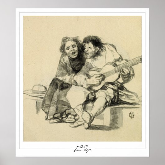 Poster d'art Francisco Goya Zedign #516 (Devant)