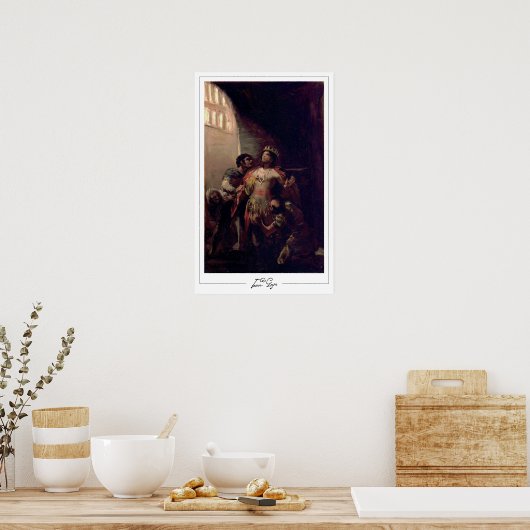 Poster d'art Francisco Goya Zedign #524 (Cuisine)