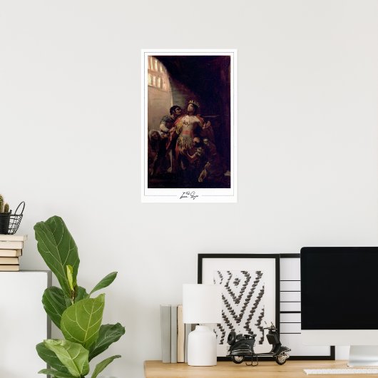 Poster d'art Francisco Goya Zedign #524 (Bureau à domicile)