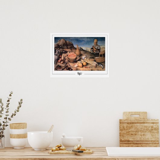 Poster d'art Giovanna Garzoni Zedign #20 (Cuisine)