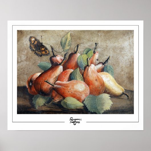 Poster d'art Giovanna Garzoni Zedign #5 (Devant)