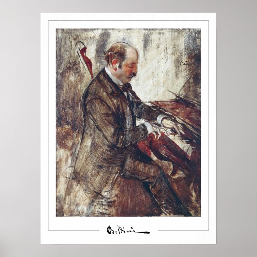 Poster d'art Giovanni Boldini Zedign #14 (Devant)