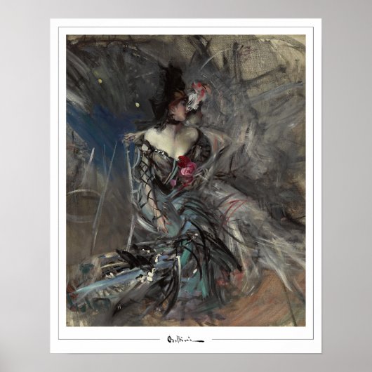 Poster d'art Giovanni Boldini Zedign #234 (Devant)