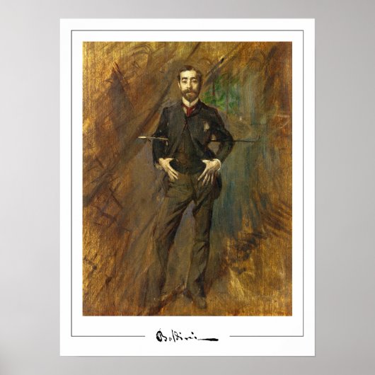 Poster d'art Giovanni Boldini Zedign #24 (Devant)