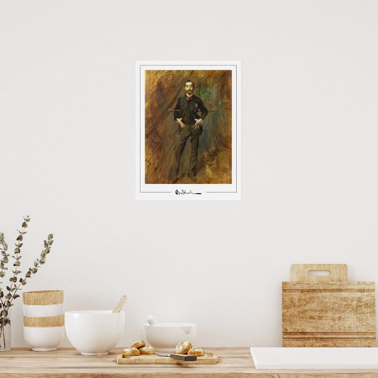 Poster d'art Giovanni Boldini Zedign #24 (Cuisine)
