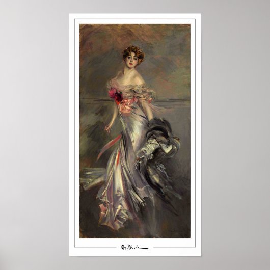 Poster d'art Giovanni Boldini Zedign #314 (Devant)