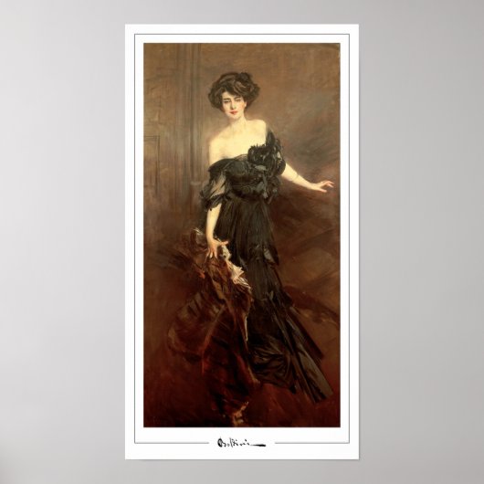 Poster d'art Giovanni Boldini Zedign #39 (Devant)