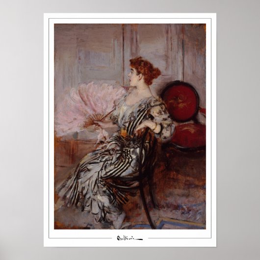 Poster d'art Giovanni Boldini Zedign #421 (Devant)