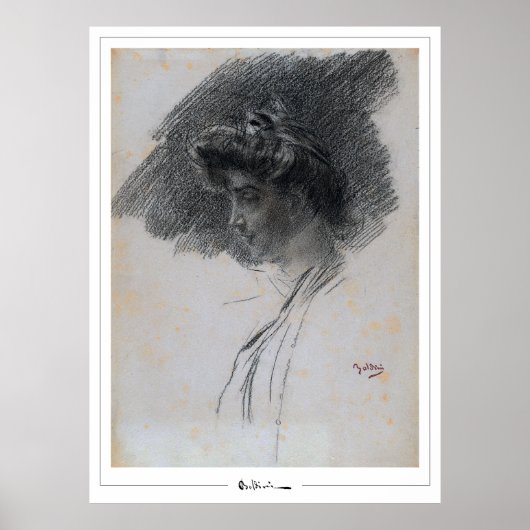 Poster d'art Giovanni Boldini Zedign #479 (Devant)