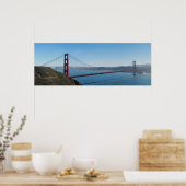 Poster d'art Golden Gate Bridge (Cuisine)