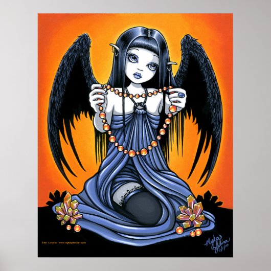 Poster d'art gothique "Corona" Cristal Angel (Devant)