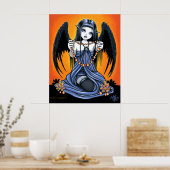 Poster d'art gothique "Corona" Cristal Angel (Cuisine)