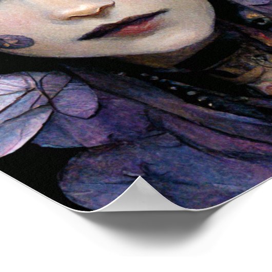 Poster d'art gothique Imaginaire gothique (Coin)