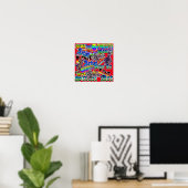 Poster d'art Graffiti (Bureau à domicile)