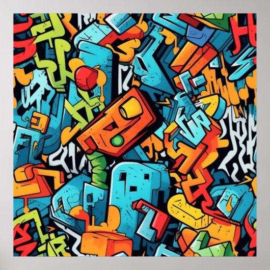 Poster d'art Graffiti (Devant)