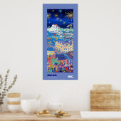 Poster d'art : Grands navires et petits navires 20 (Cuisine)