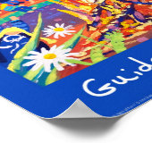 Poster d'art : Guides 100 ans de plaisir! (Coin)