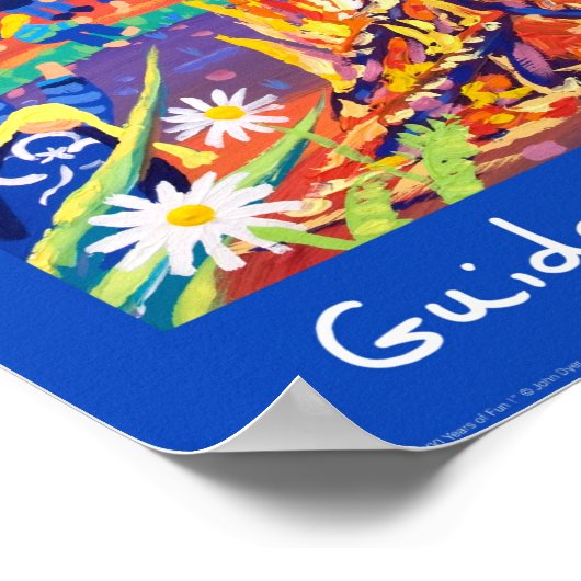 Poster d'art : Guides 100 ans de plaisir! (Coin)