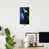 Poster d'art Gustav Klimt Zedign #119 (Bureau à domicile)