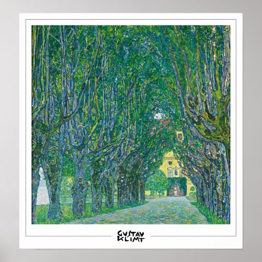 Poster d'art Gustav Klimt Zedign #13 (Devant)