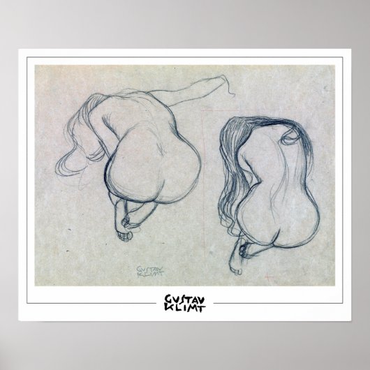 Poster d'art Gustav Klimt Zedign #209 (Devant)