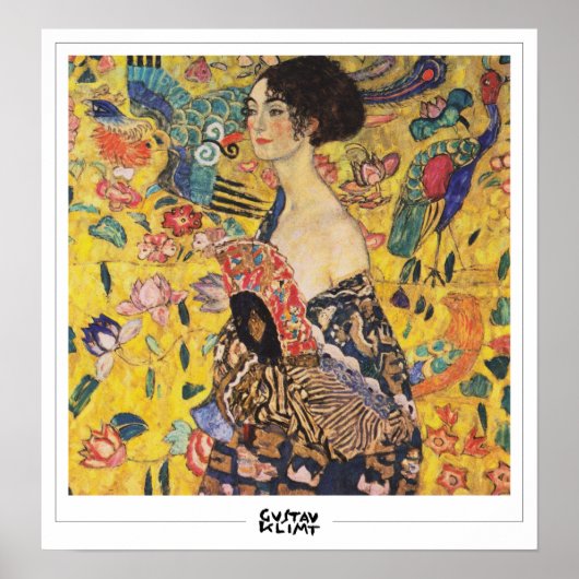 Poster d'art Gustav Klimt Zedign #22 (Devant)