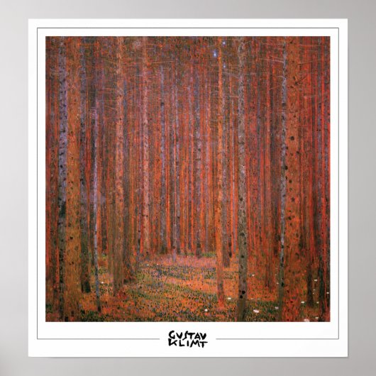 Poster d'art Gustav Klimt Zedign #248 (Devant)