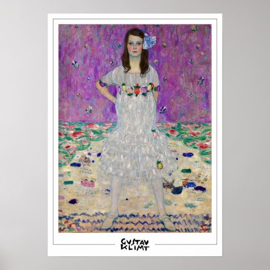 Poster d'art Gustav Klimt Zedign #284 (Devant)