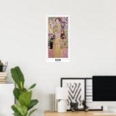 Poster d'art Gustav Klimt Zedign #285 (Bureau à domicile)