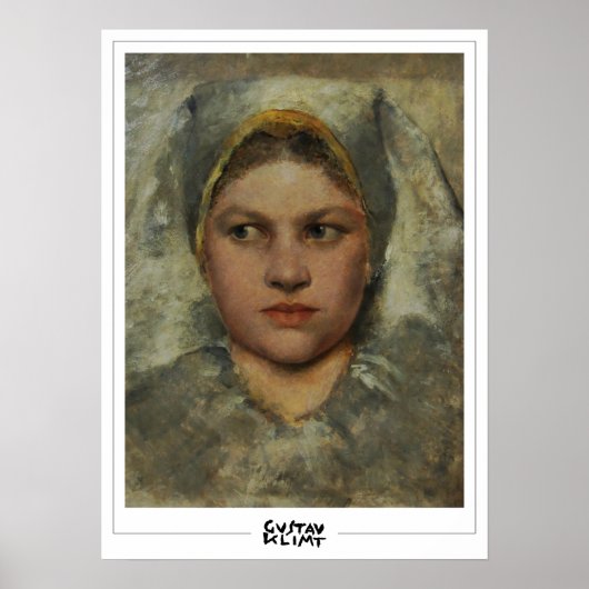 Poster d'art Gustav Klimt Zedign #350 (Devant)