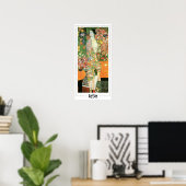 Poster d'art Gustav Klimt Zedign #419 (Bureau à domicile)
