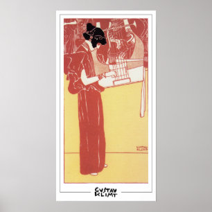 Poster d'art Gustav Klimt Zedign #48
