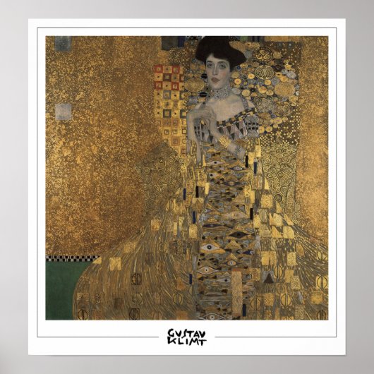 Poster d'art Gustav Klimt Zedign #5 (Devant)