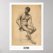 Poster d'art Gustav Klimt Zedign #514 (Devant)