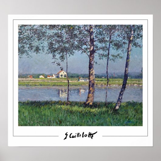 Poster d'art Gustave Caillebotte Zedign #67 (Devant)