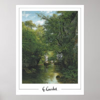 Poster d'art Gustave Courbet Zedign #22