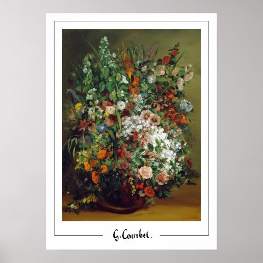 Poster d'art Gustave Courbet Zedign #282 (Devant)