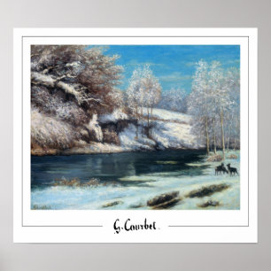 Poster d'art Gustave Courbet Zedign #8-2