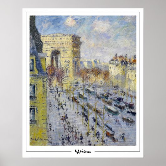Poster d'art Gustave Loiseau Zedign #104 (Devant)