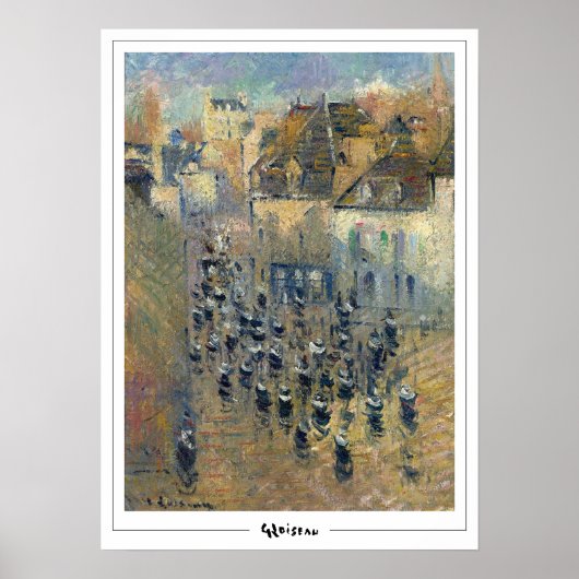 Poster d'art Gustave Loiseau Zedign #261 (Devant)