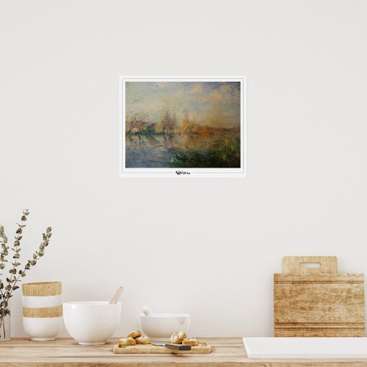 Poster d'art Gustave Loiseau Zedign #334 (Cuisine)