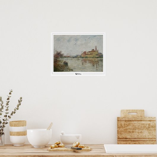 Poster d'art Gustave Loiseau Zedign #400 (Cuisine)