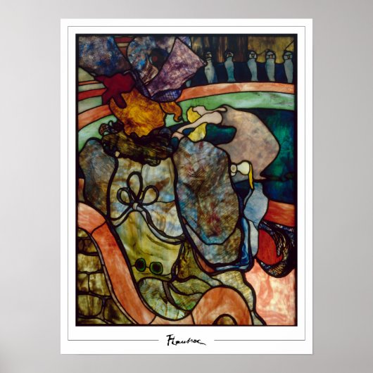 Poster d'art Henri de Toulouse-Lautrec Zedign #8 (Devant)