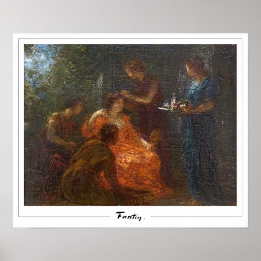 Poster d'art Henri Fantin-Latour Zedign #167 (Devant)