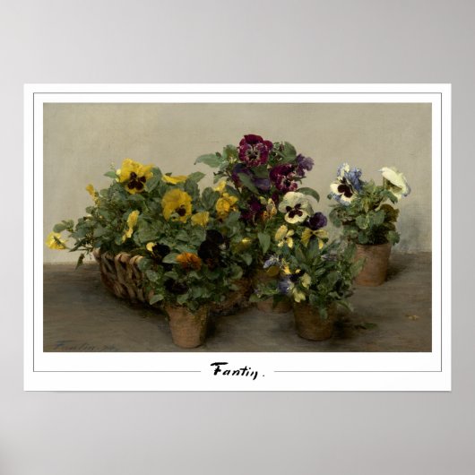 Poster d'art Henri Fantin-Latour Zedign #208 (Devant)