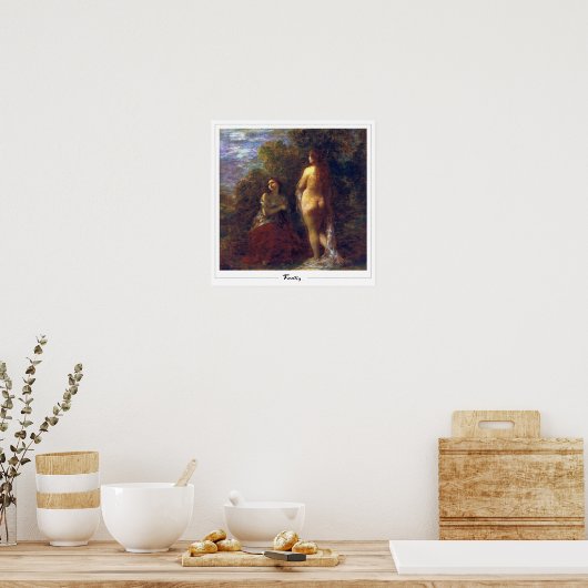 Poster d'art Henri Fantin-Latour Zedign #66 (Cuisine)