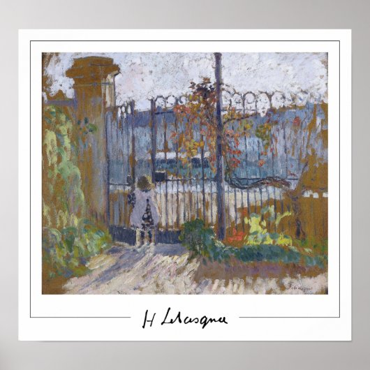 Poster d'art Henri Lebasque Zedign #1 (Devant)